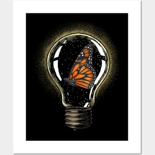 Monarch Butterfly: Luminescent Wings Posters and Art